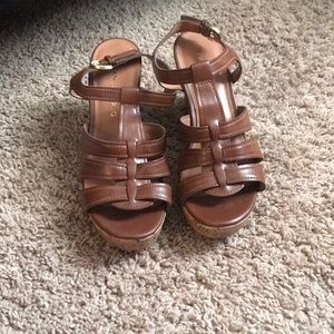 Brown wedged heels ✨FREE SHIPPING!!!✨